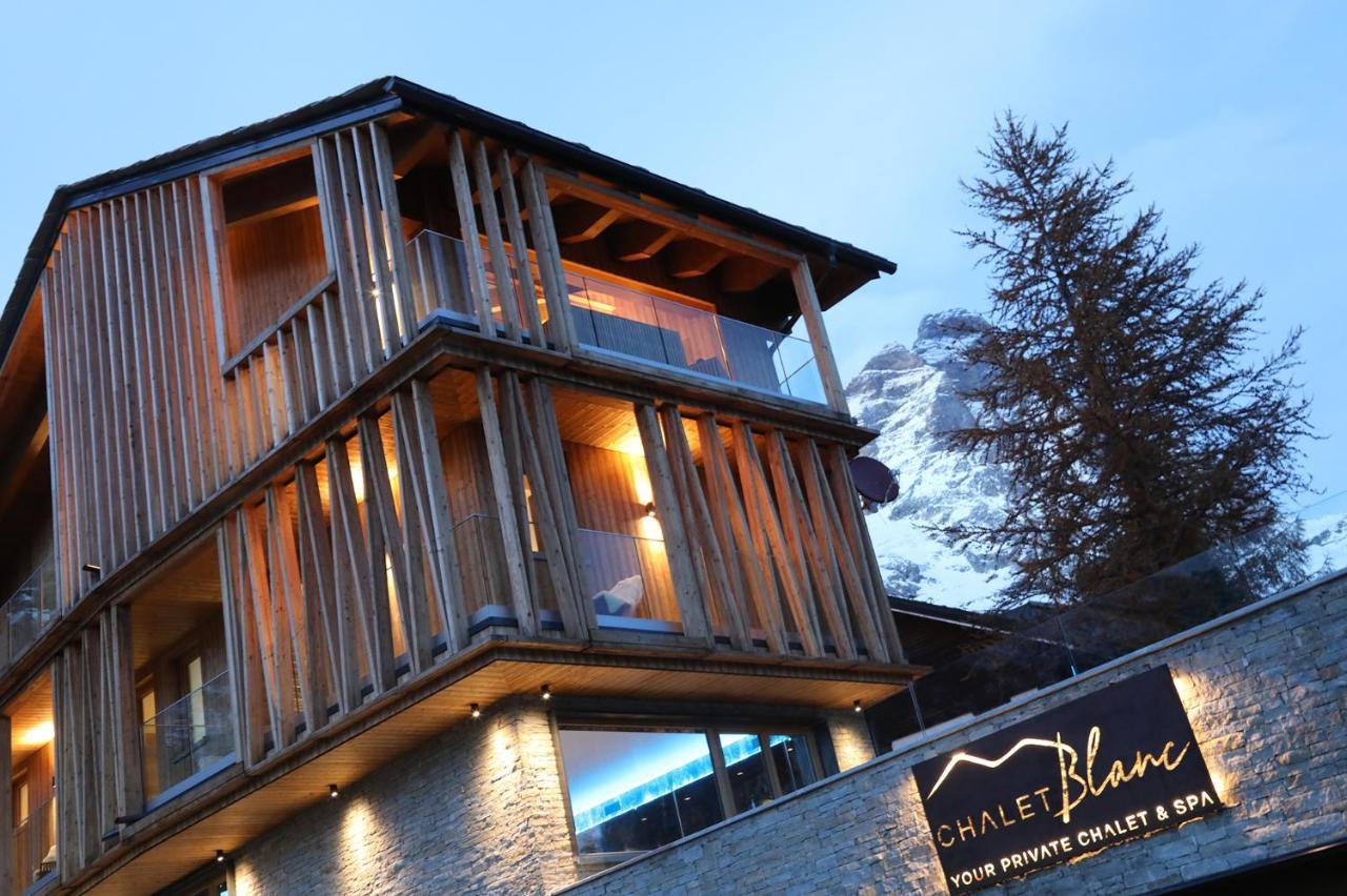 Chalet Blanc Cervinia Bed & Breakfast Breuil-Cervinia Eksteriør bilde